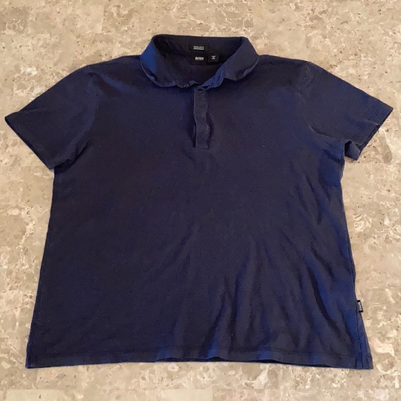 hugo boss regular fit mercerised